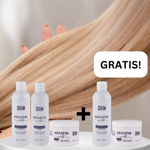 Haarherstellende KERATINE behandeling Botox voor je haar + GRATIS tweede behandeling